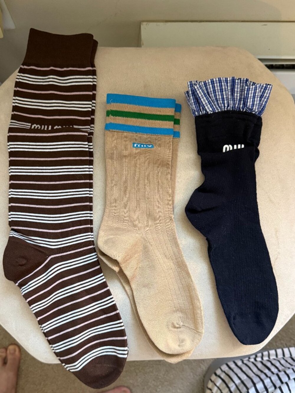 3 variety socks